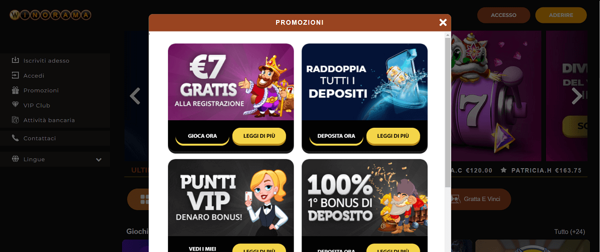 Casino en ligne Winorama : Bilan 2025 | 200 € + 7 € Gratuit